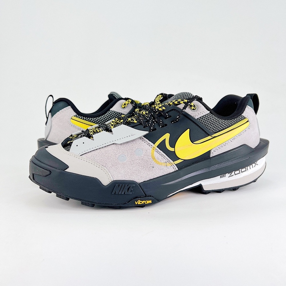 Nike x Sacai Zegamadome Men's Black and Yellow Zoom Shoes - Picture 2 of 8